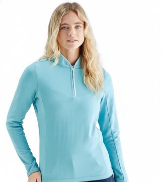 PING Abigale Performance Fleece dámska mikina, oasis