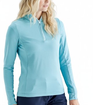 PING Abigale Performance Fleece dámska mikina, oasis