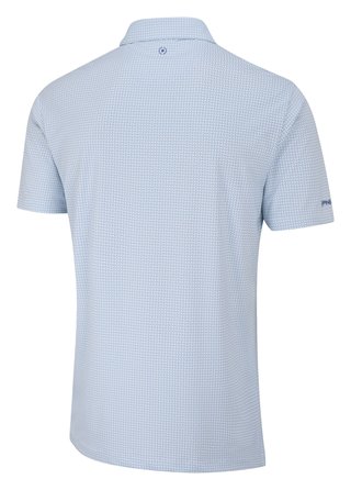 PING Gilmore pánske polo, white/dusty blue
