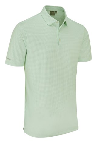 PING Gilmore pánske polo, jade/white