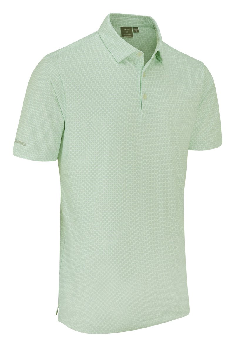 PING Gilmore pánske polo, jade/white