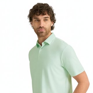 PING Gilmore pánske polo, jade/white