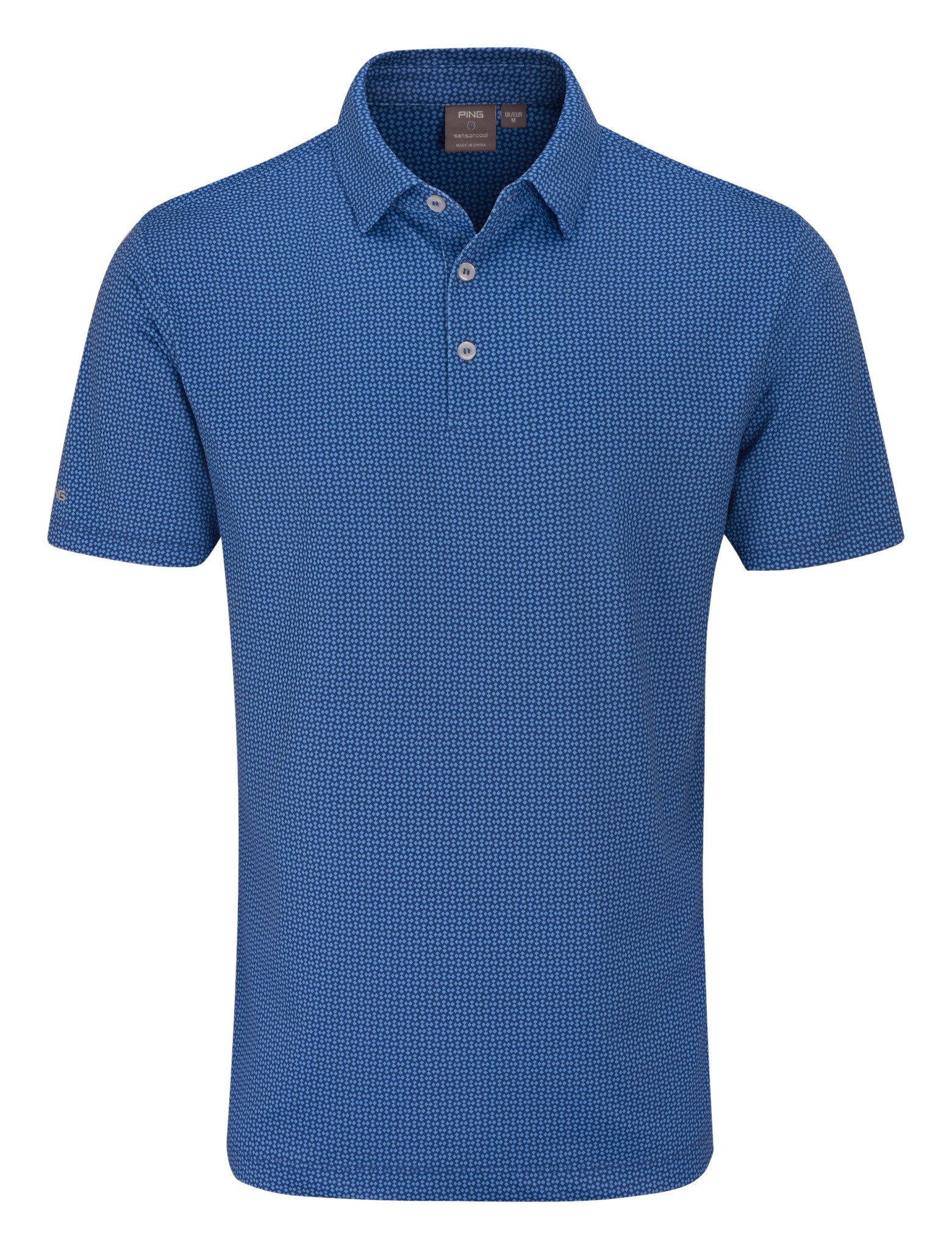PING Gilmore pánske polo, midnight/infinity blue