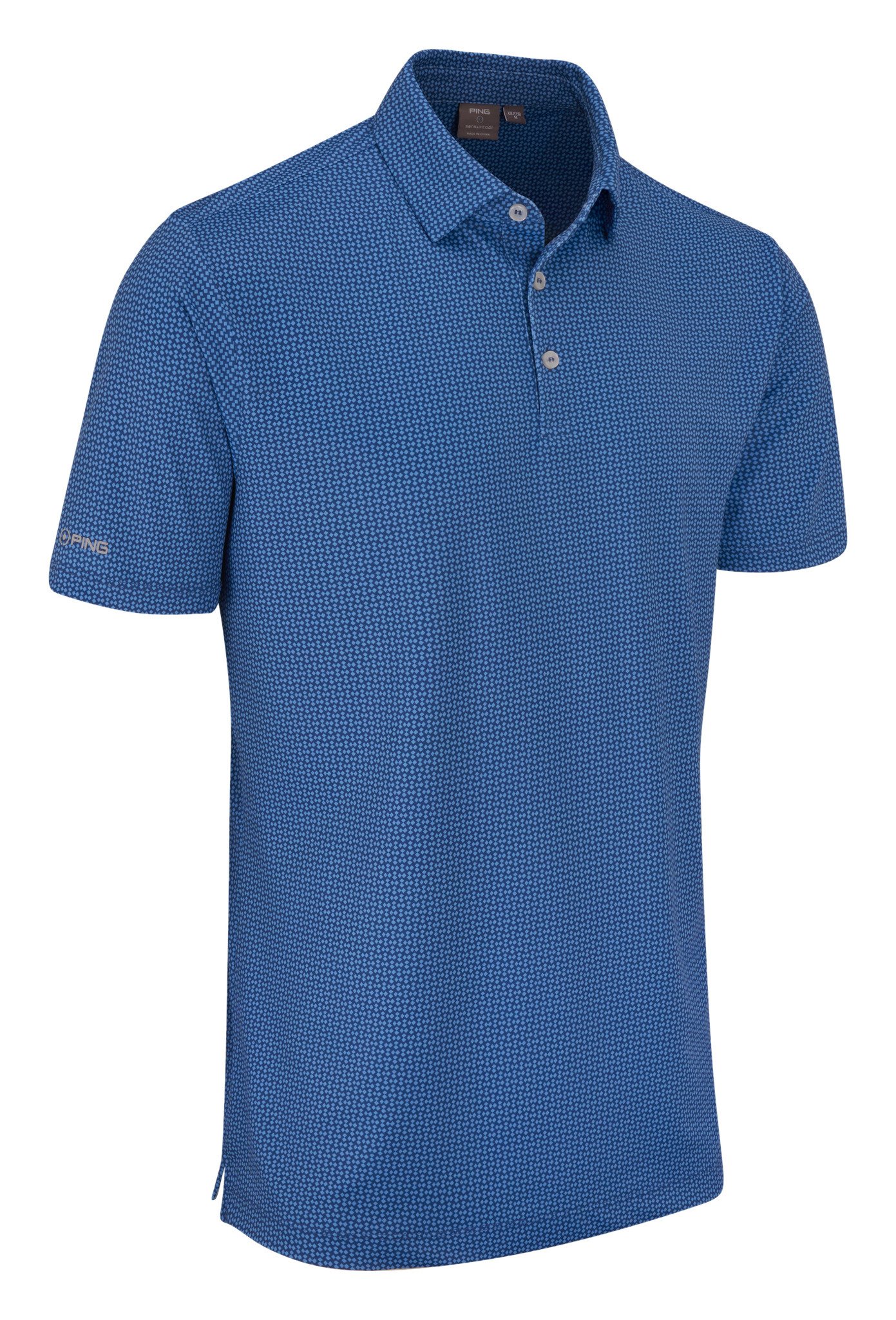 PING Gilmore pánske polo, midnight/infinity blue