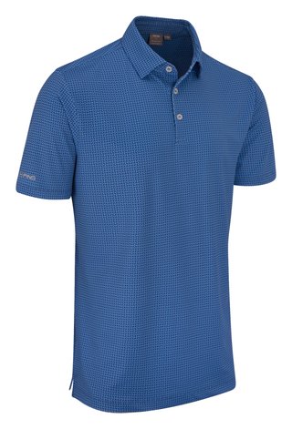 PING Gilmore pánske polo, midnight/infinity blue