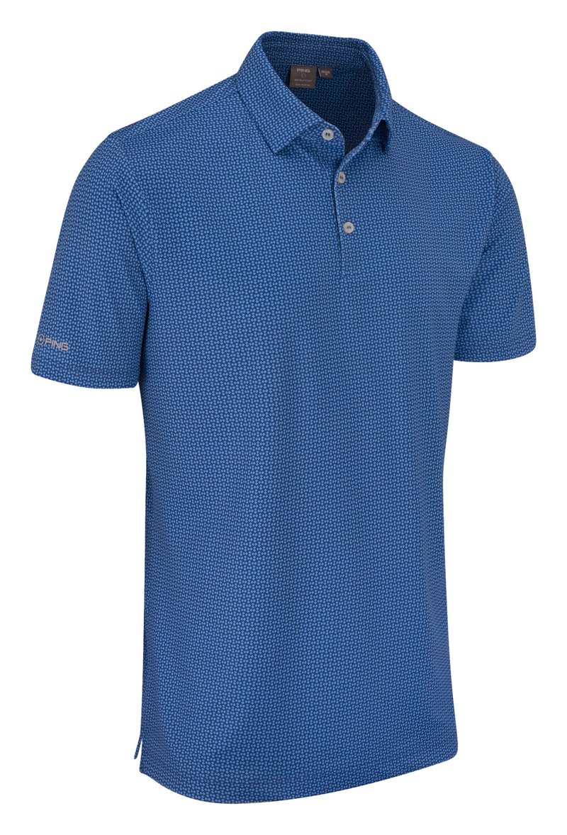 PING Gilmore pánske polo, midnight/infinity blue