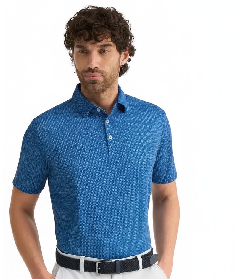 PING Gilmore pánske polo, midnight/infinity blue