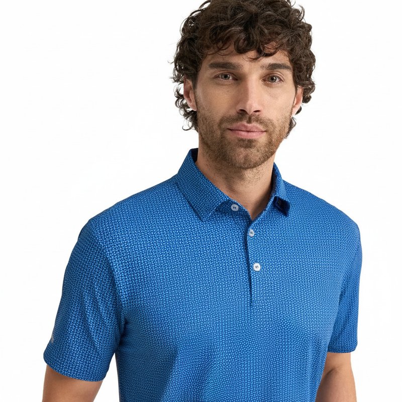 PING Gilmore pánske polo, midnight/infinity blue