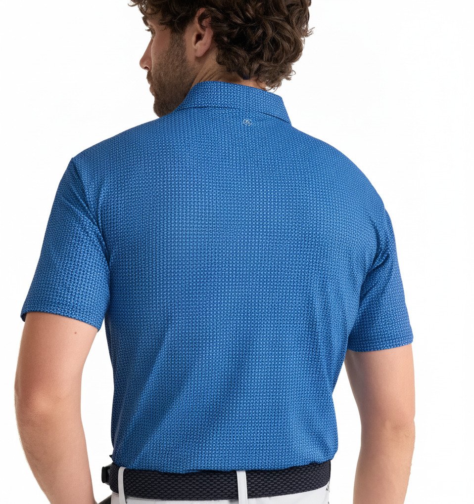 PING Gilmore pánske polo, midnight/infinity blue