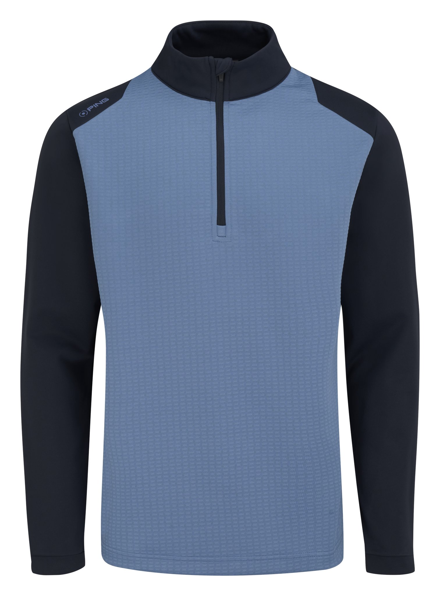 PING Reg pánsky midlayer, harbour blue/navy
