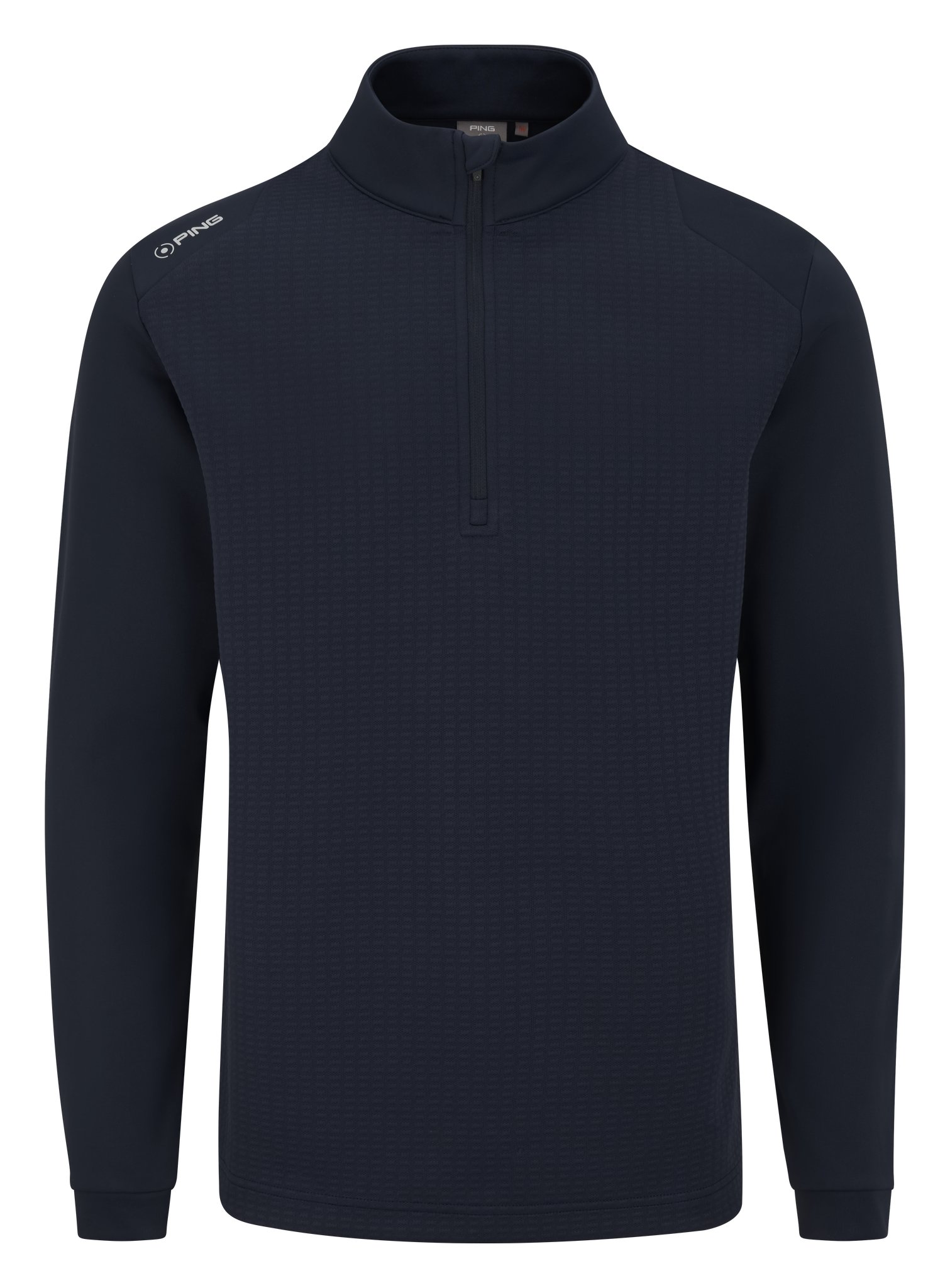 PING Reg pánsky midlayer, navy front