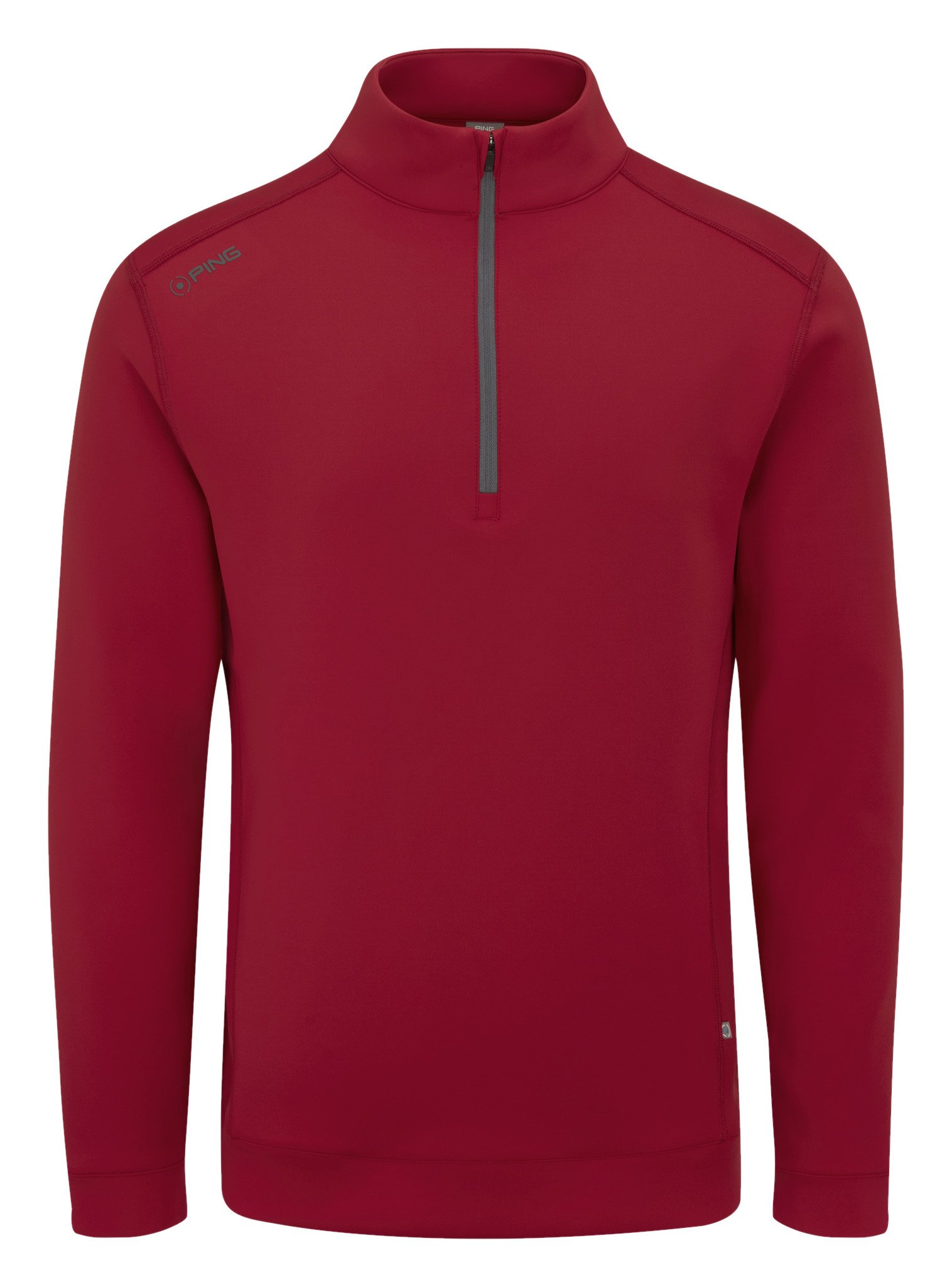 PING Ansel pánska mikina, rich red