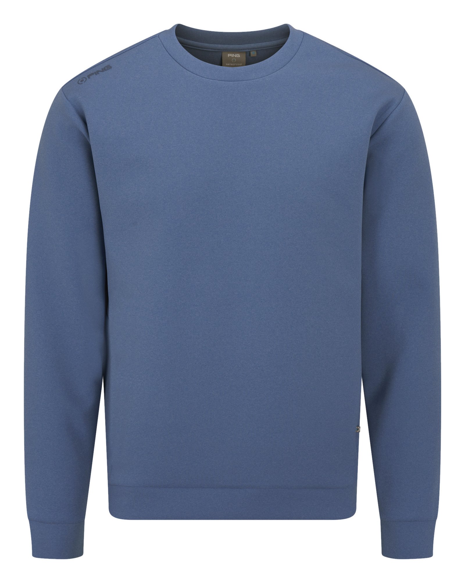 PING Freddie pánska mikina, harbour blue marl