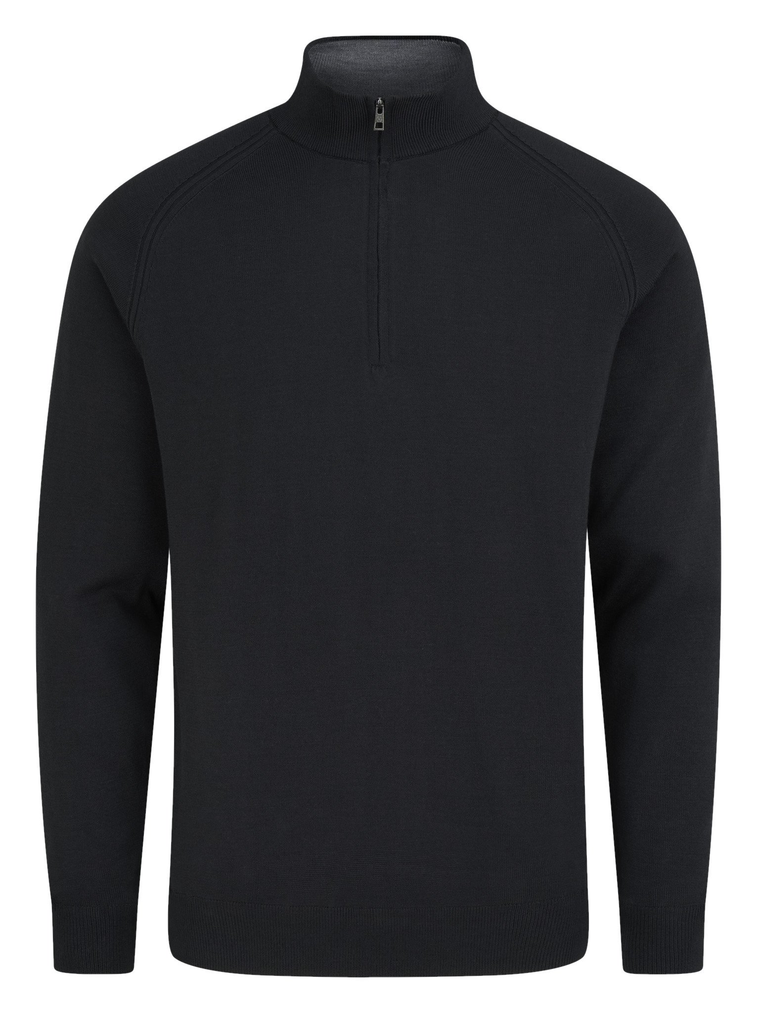 PING Hugh pánsky midlayer sveter, čierny