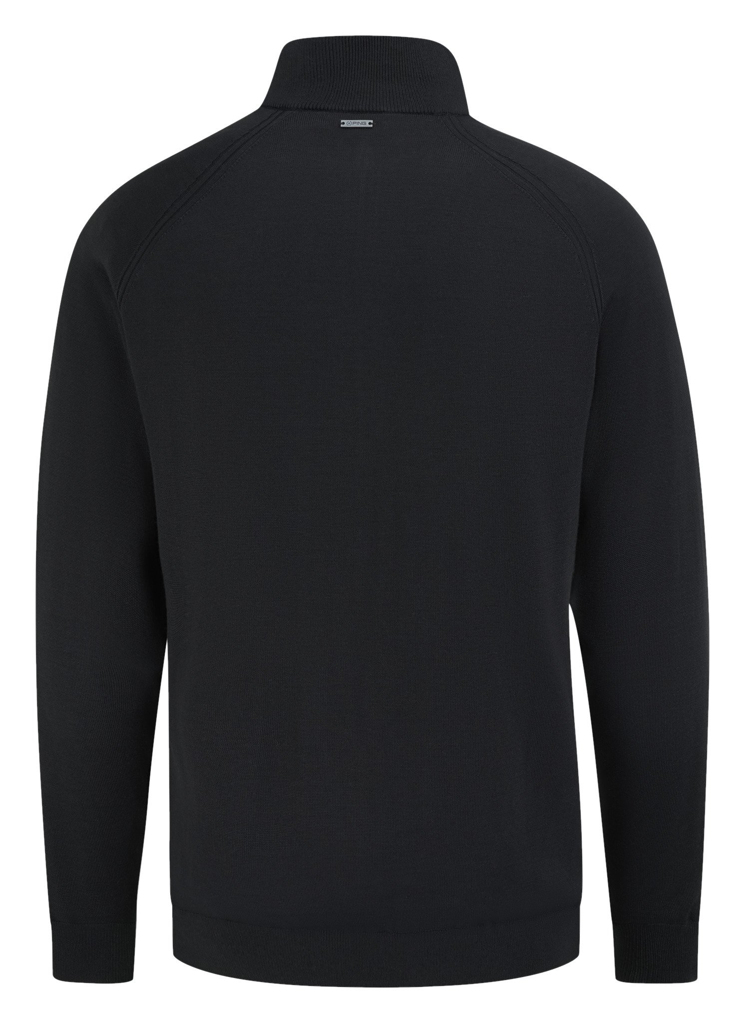 PING Hugh pánsky midlayer sveter, čierny