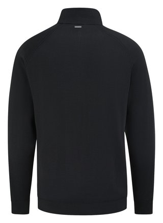 PING Hugh pánsky midlayer sveter, čierny
