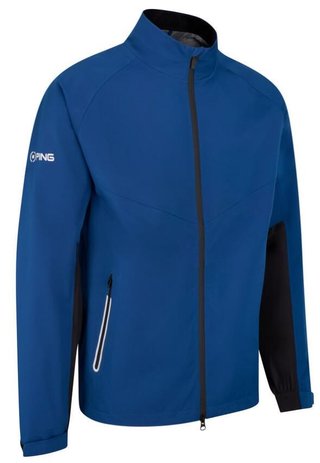 PING AquaDrive Pro pánska bunda, midnight/black