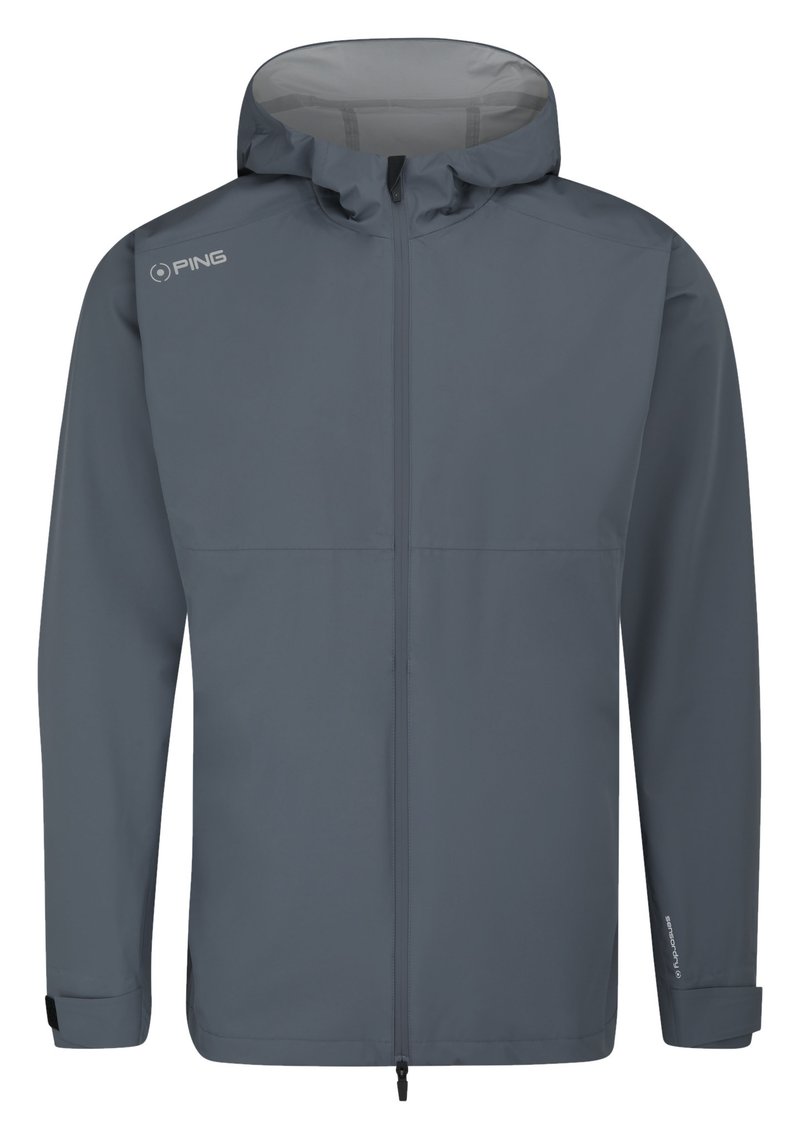 PING AquaDrive Waterproof Hooded pánska bunda, carbon
