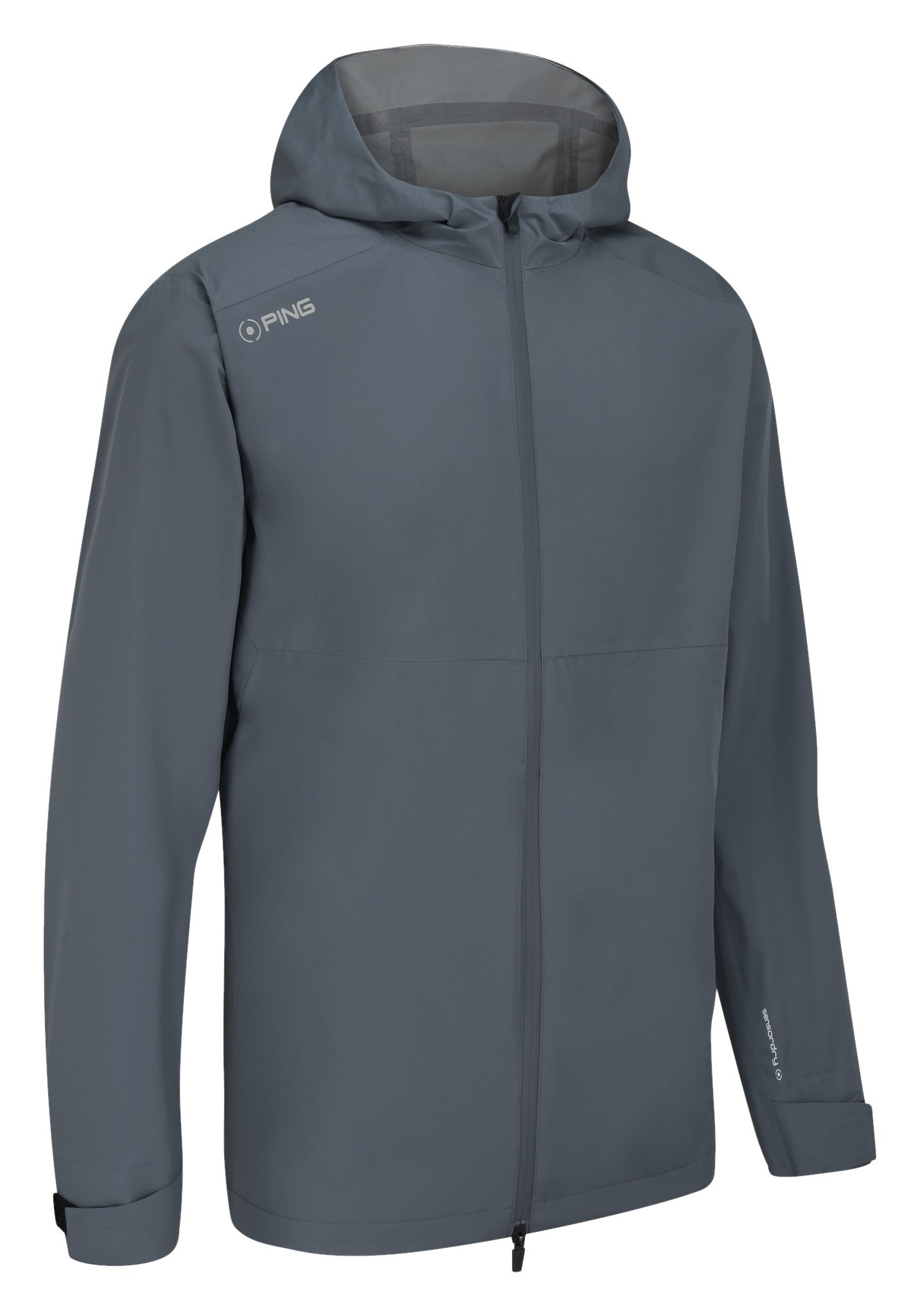 PING AquaDrive Waterproof Hooded pánska bunda, carbon