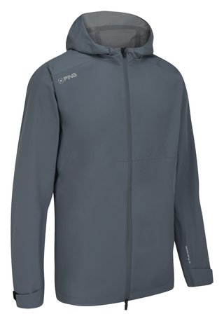 PING AquaDrive Waterproof Hooded pánska bunda, carbon