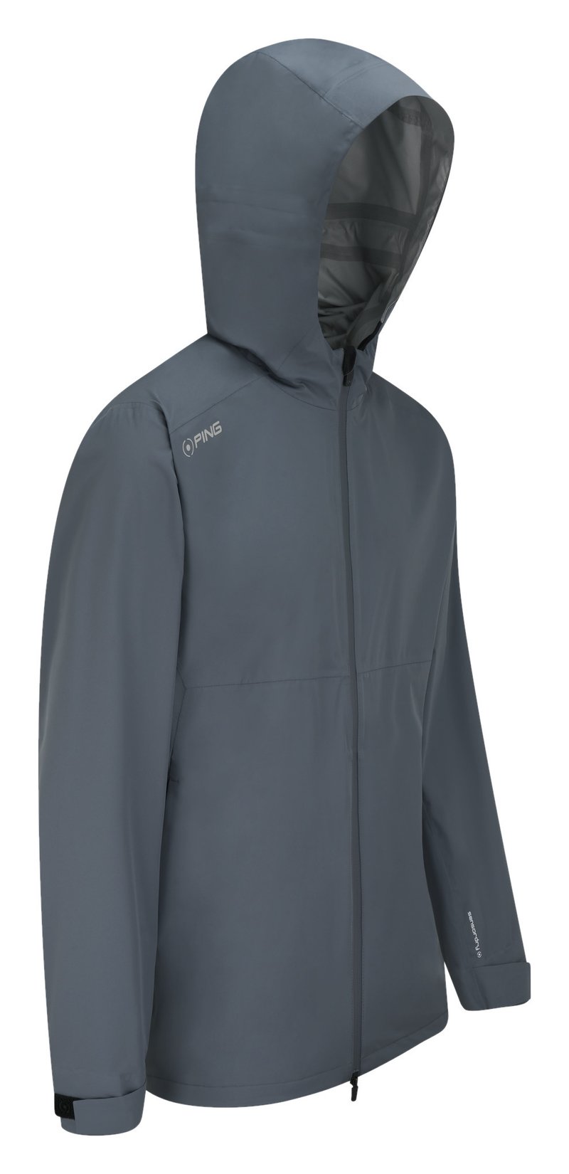 PING AquaDrive Waterproof Hooded pánska bunda, carbon