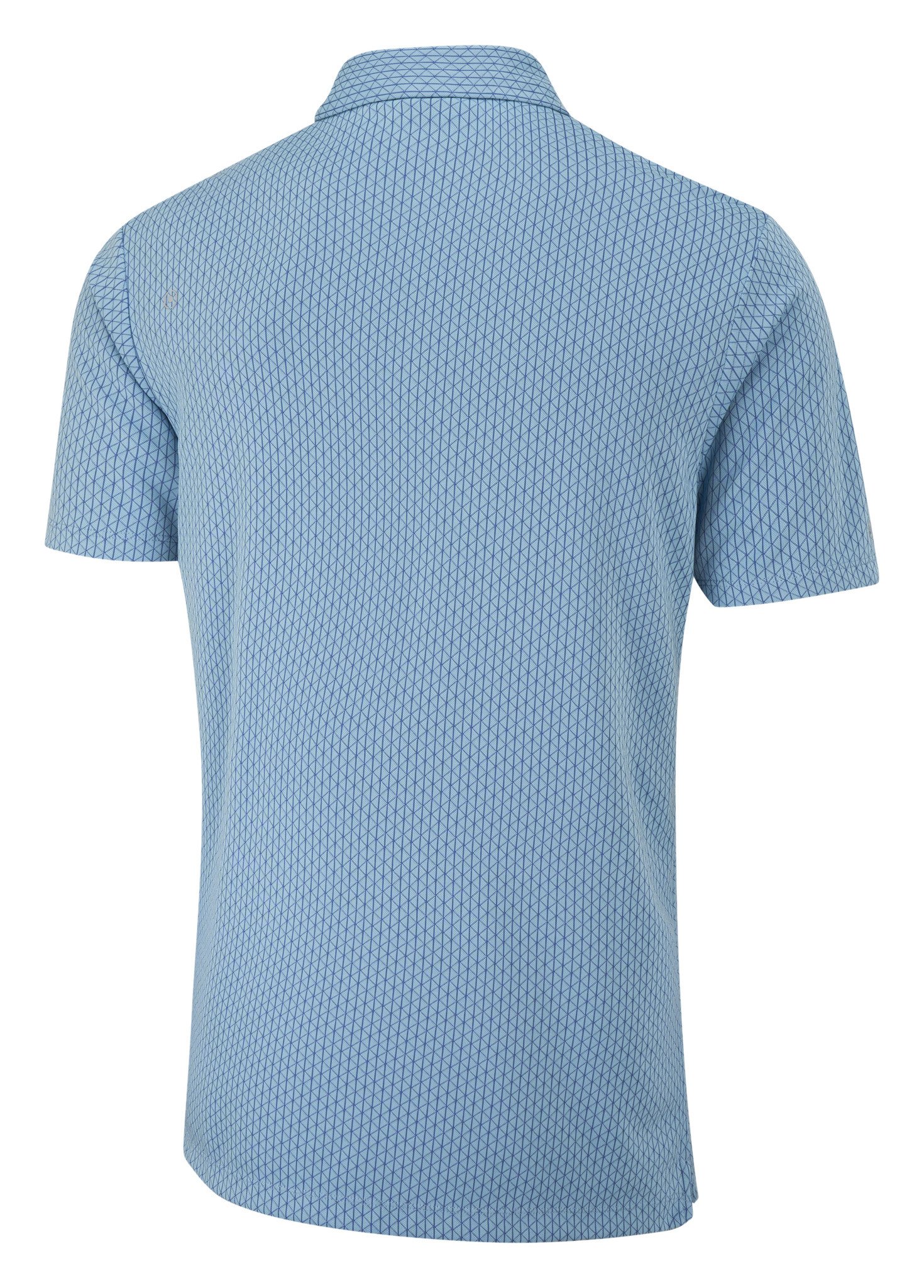 PING Hershel pánske polo, dusty blue multi