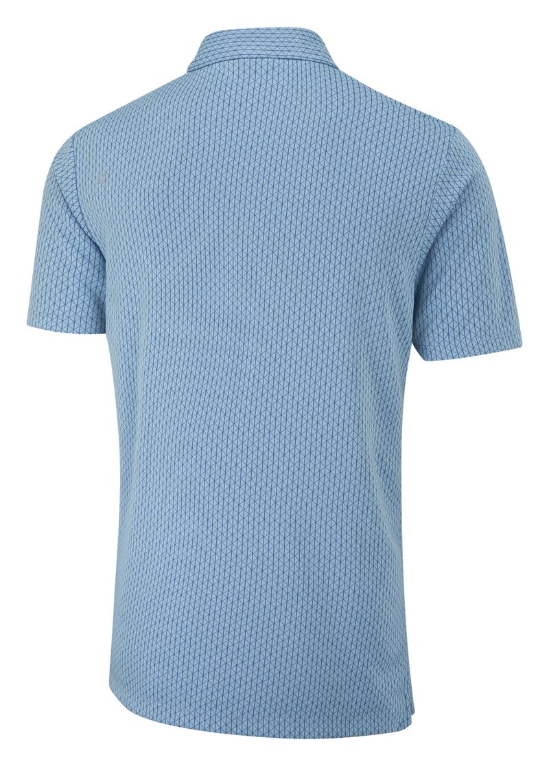 PING Hershel pánske polo, dusty blue multi