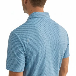 PING Hershel pánske polo, dusty blue multi