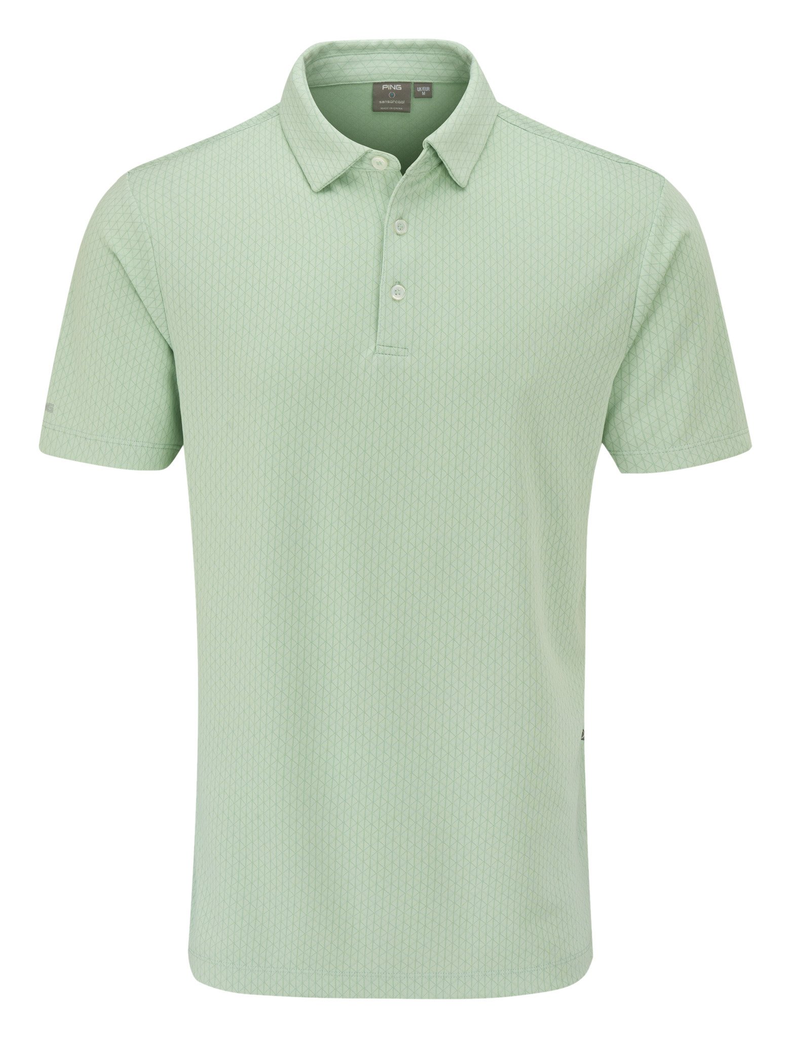 PING Hershel pánske polo, jade multi