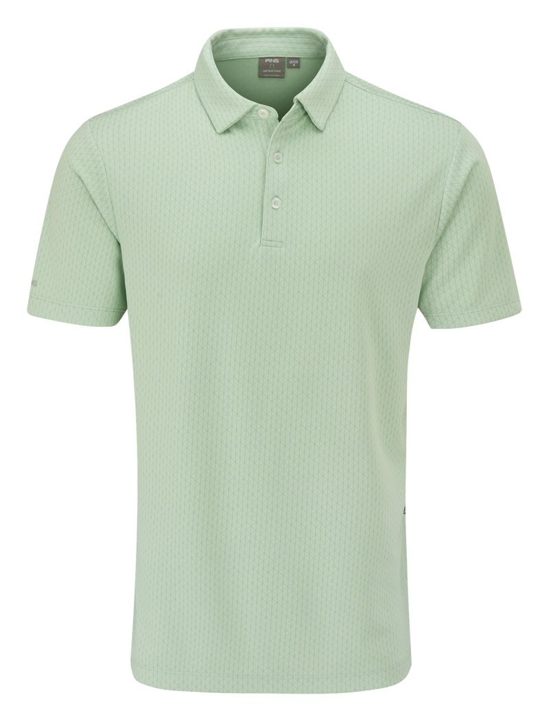 PING Hershel pánske polo, jade multi