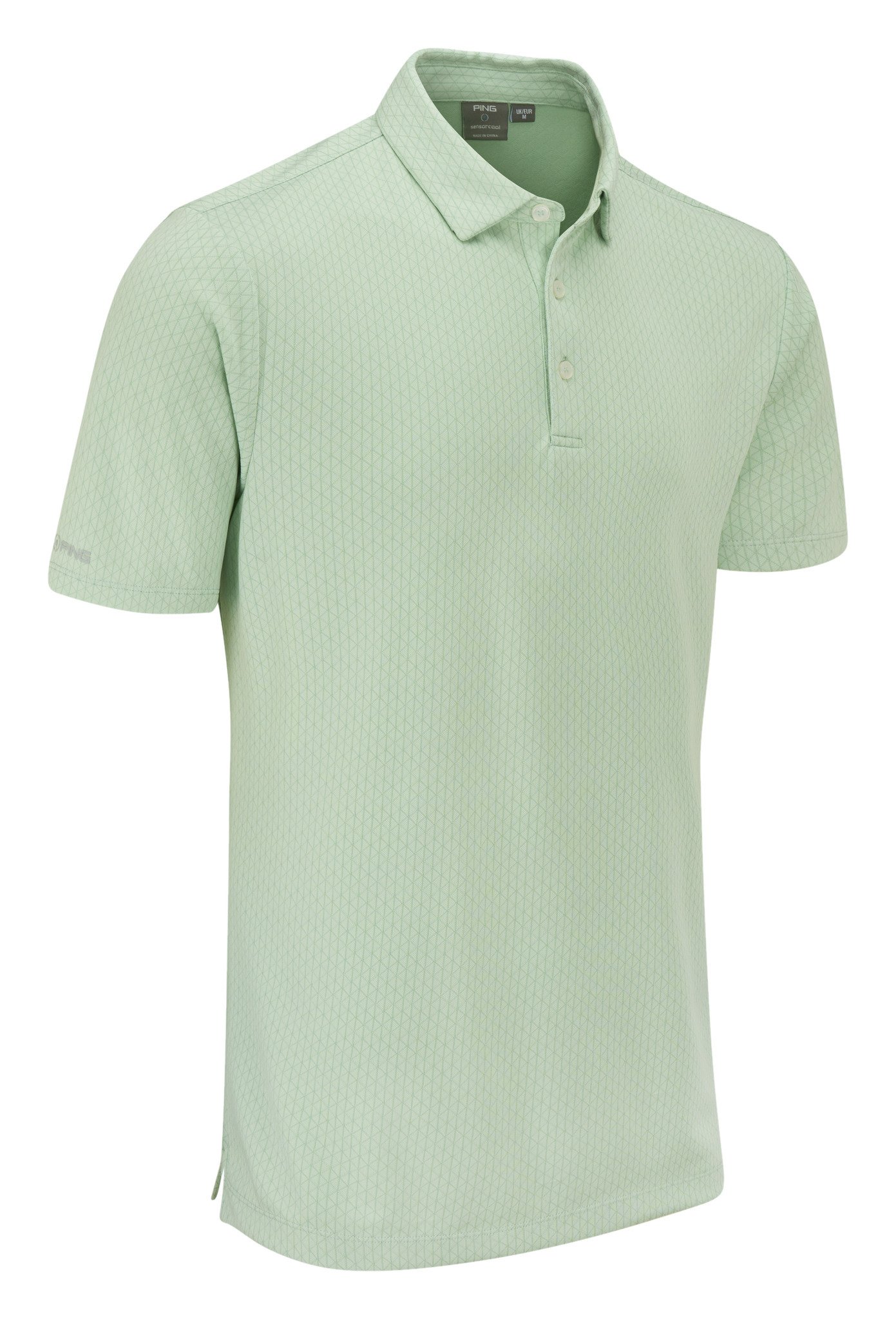 PING Hershel pánske polo, jade multi