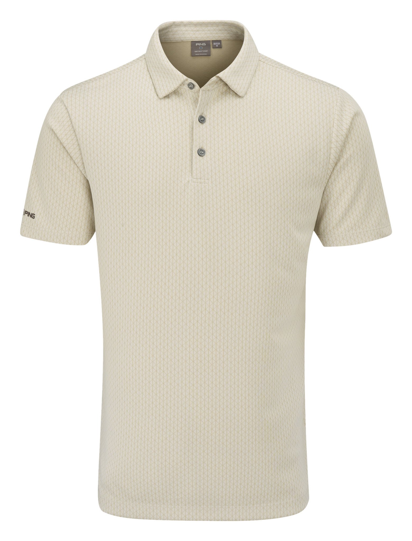 PING Hershel pánske polo, egret multi