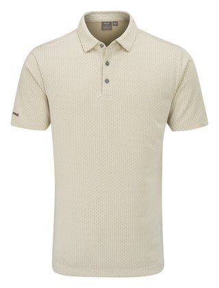 PING Hershel pánske polo, egret multi