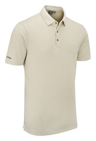 PING Hershel pánske polo, egret multi