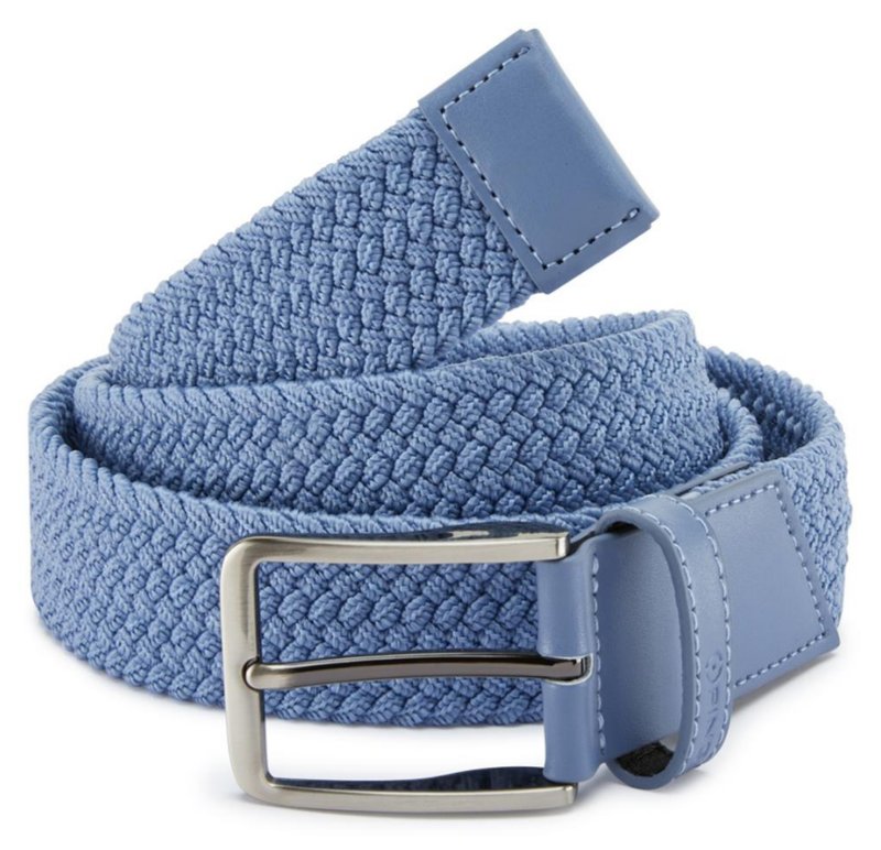 PING Stretch Webbing pánský opasok, blue yonder