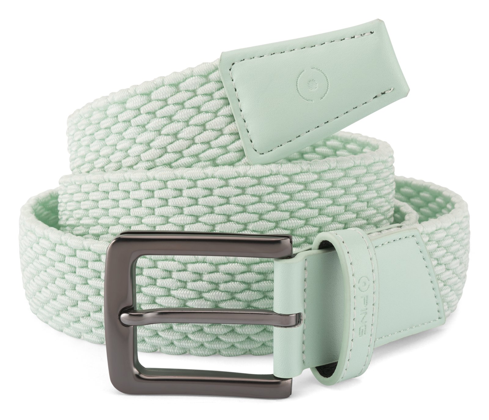 PING Stretch Webbing pánský opasok, jade