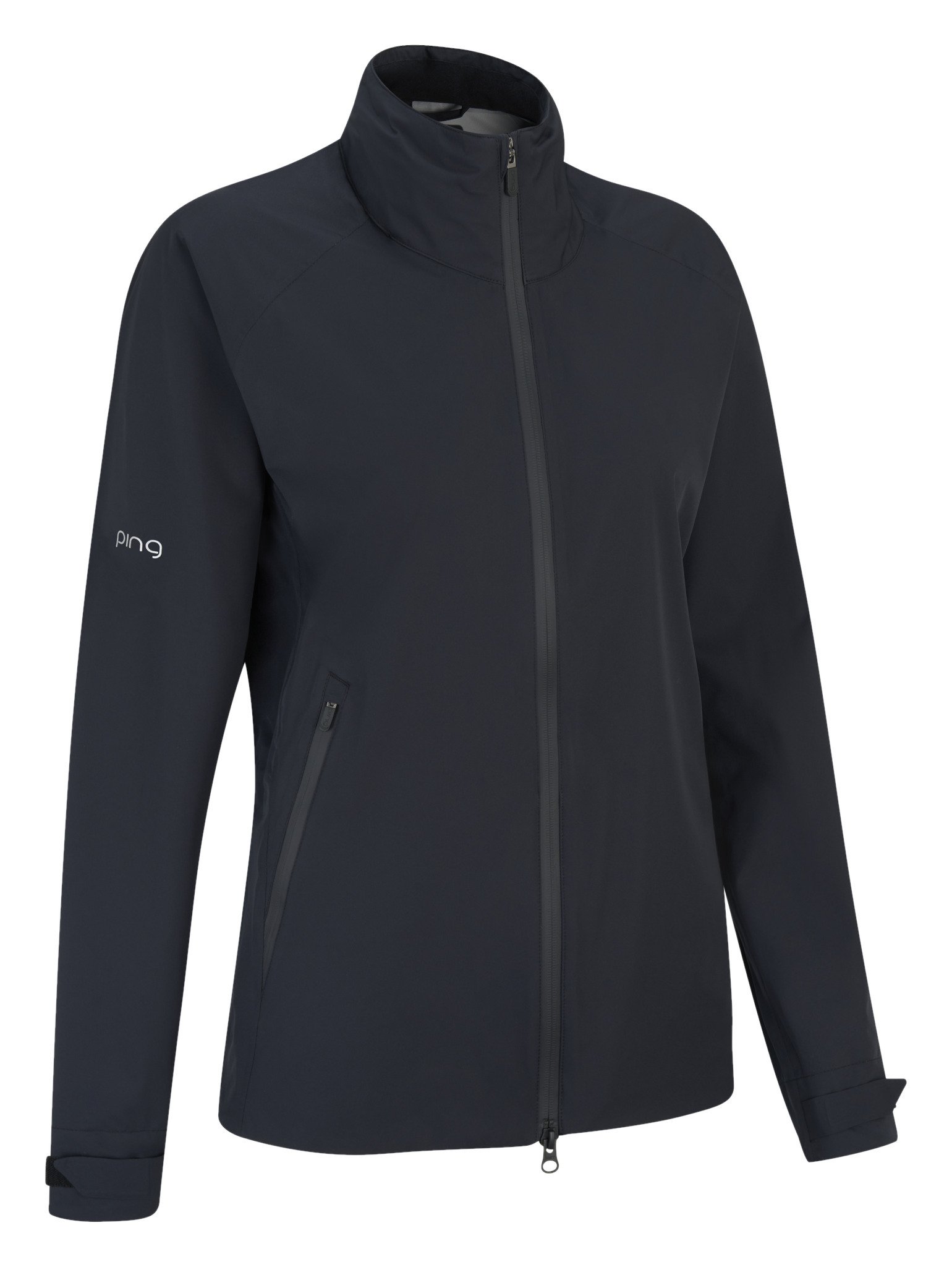PING AquaDrive Waterproof dámska bunda, čierna