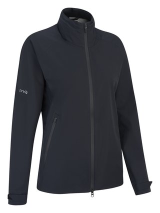 PING AquaDrive Waterproof dámska bunda, čierna