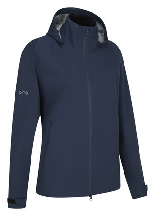 PING AquaDrive Waterproof dámska bunda, oxford blue