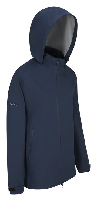 PING AquaDrive Waterproof dámska bunda, oxford blue