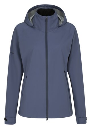PING AquaDrive Waterproof dámska bunda, blue indigo