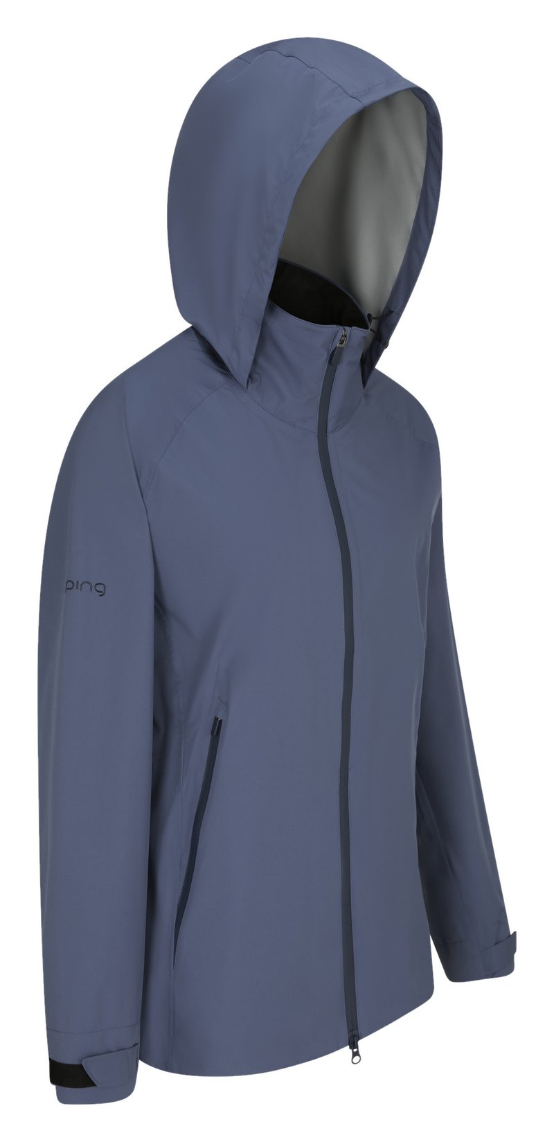 PING AquaDrive Waterproof dámska bunda, blue indigo