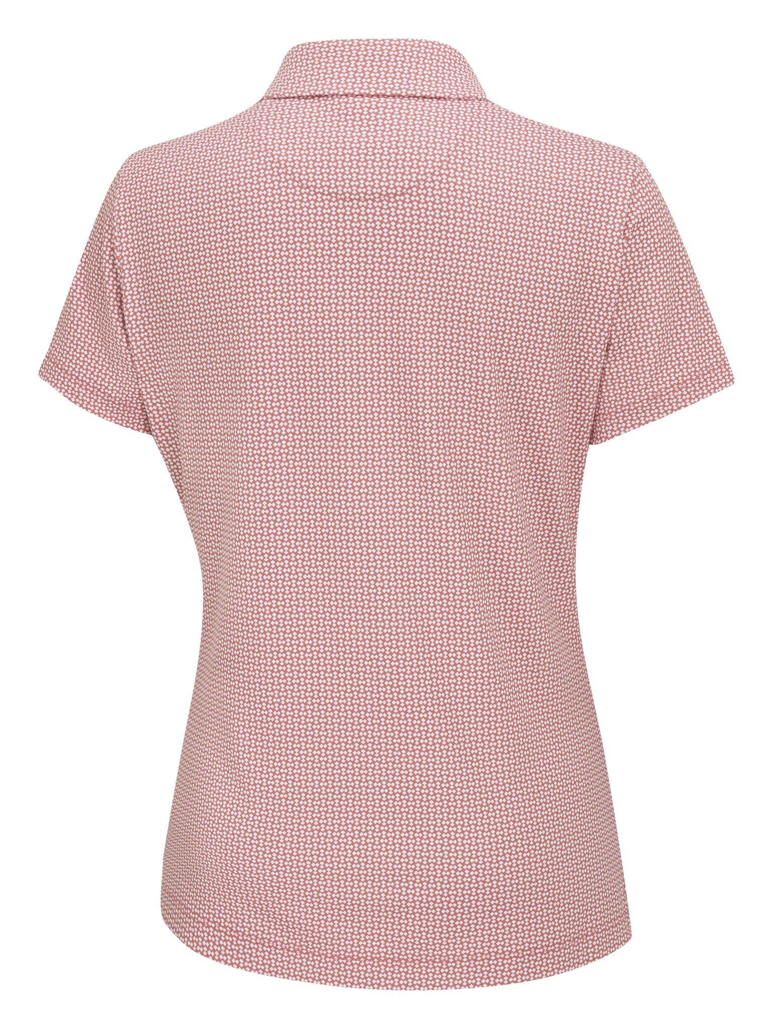 PING Mave dámske polo, coral blush/white