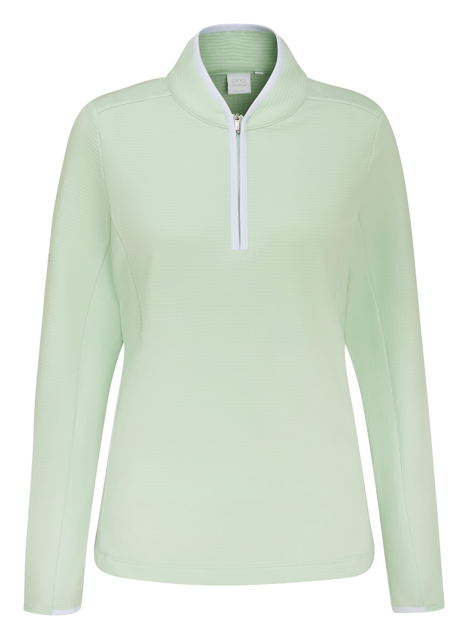 PING Abigale Performance Fleece dámska mikina, jade