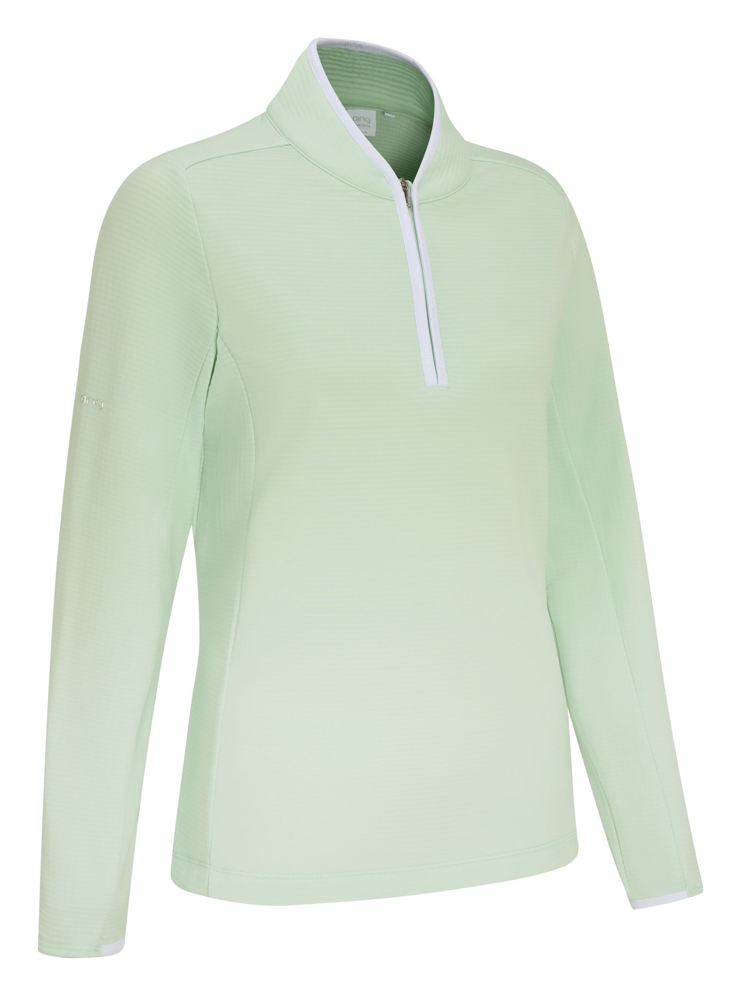 PING Abigale Performance Fleece dámska mikina, jade