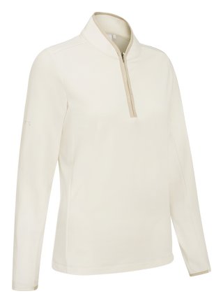 PING Abigale Performance Fleece dámska mikina, egret