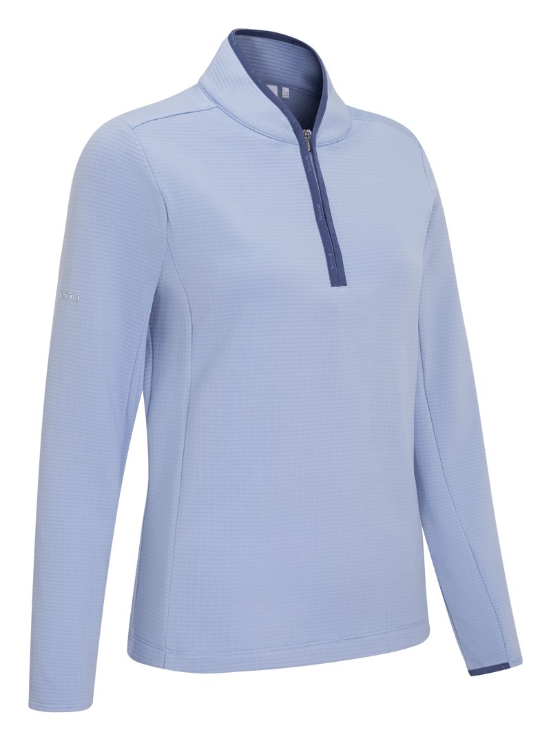 PING Abigale Performance Fleece dámska mikina, fialová