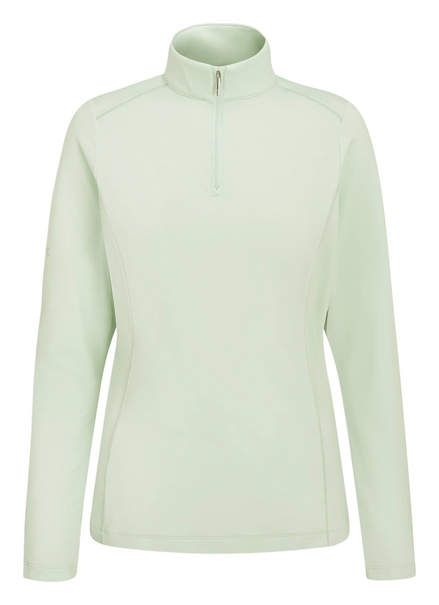 PING Aveline Half Zip dámske tričko s dlhým rukávom, jade