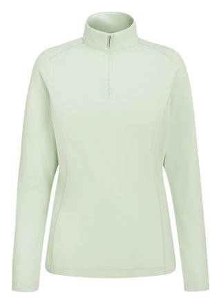 PING Aveline Half Zip dámske tričko s dlhým rukávom, jade