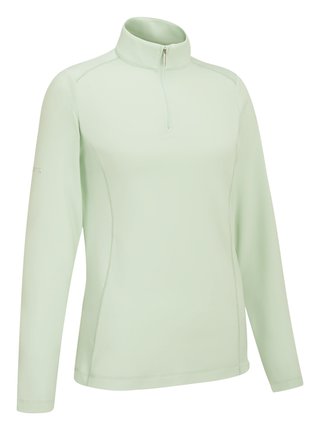 PING Aveline Half Zip dámske tričko s dlhým rukávom, jade